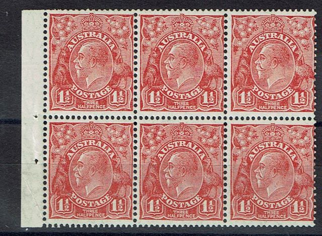 Image of Australia SG 87w UMM British Commonwealth Stamp